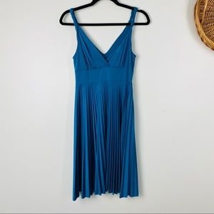 Mai Tai Deep V Jewel Tone Dress Size M